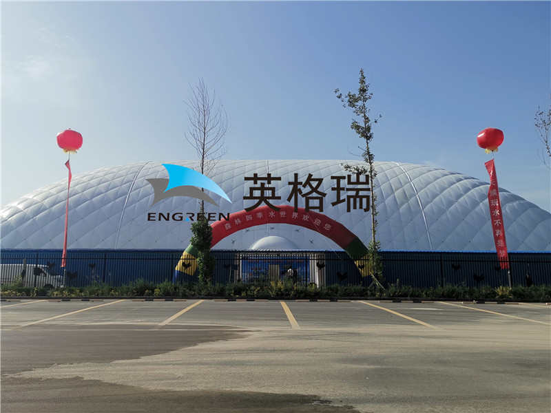 充氣吹起來的氣膜館，耗電量是不是很大呢？